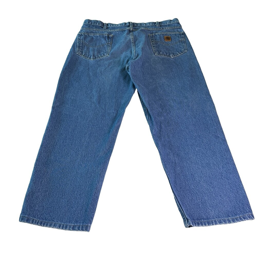 Carhartt B17DST Vintage Relaxed Fit Tapered Leg Men's Jeans 40x30 Dark Stonewash - Picture 9 of 16